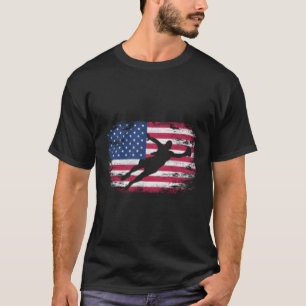 American Flag Goalkeeper 'S Ladies Soccer T-Shirt