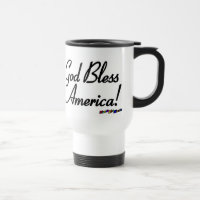 American Flag - God Bless America! - distressed
