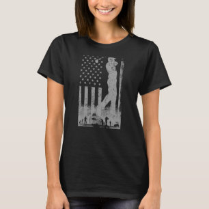American Flag Golf Club USA 4th Of July For Men Wo T-Shirt