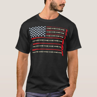 American Flag Golf golfwaterbottles T-Shirt
