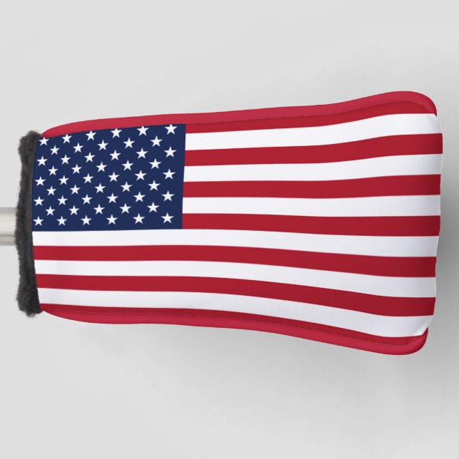 American Flag Golf Head Cover (Front)
