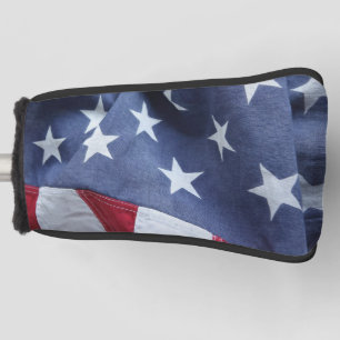 American flag golf head cover
