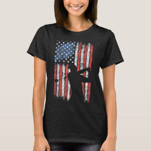 American Flag Golf USA 4th of July Men Women Boy G T-Shirt