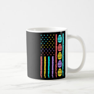 American Flag Happy Easter Egg Hunting Patriotic E Coffee Mug