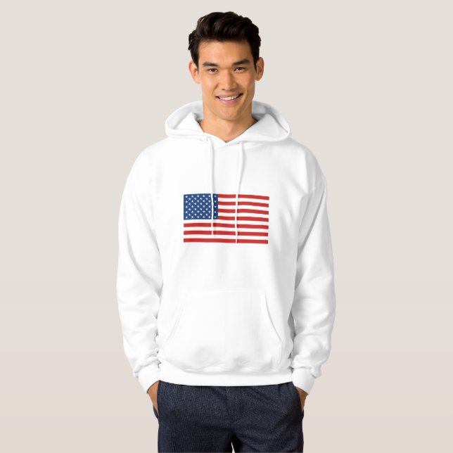 American Flag Hoodie (Front Full)