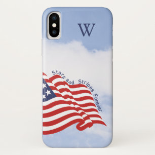 American Flag Illustration Stars & Stripes Forever Case-Mate iPhone Case