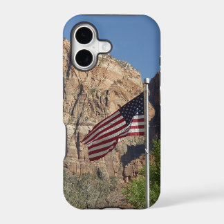American Flag in Zion National Park I
