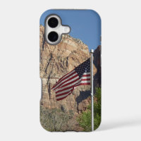 American Flag in Zion National Park I