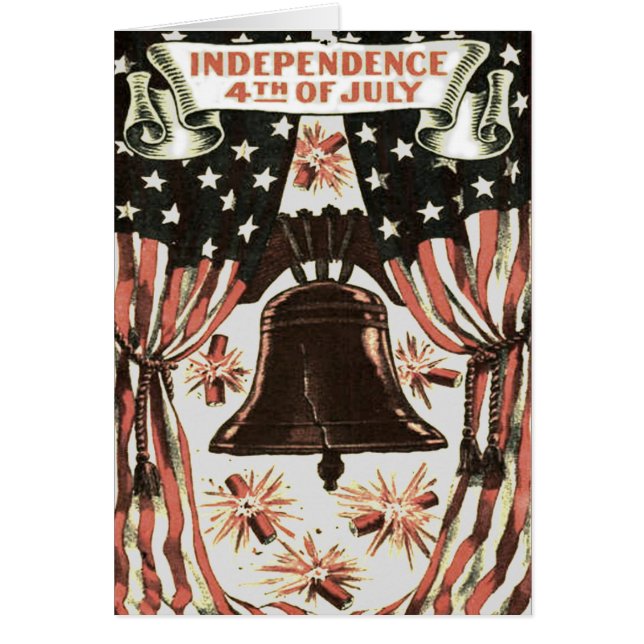 American Flag Independence Bell Fireworks (Front)
