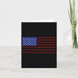 American Flag Independence Day Gift Card