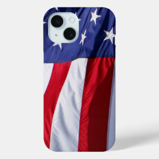 American flag iPhone 15 case