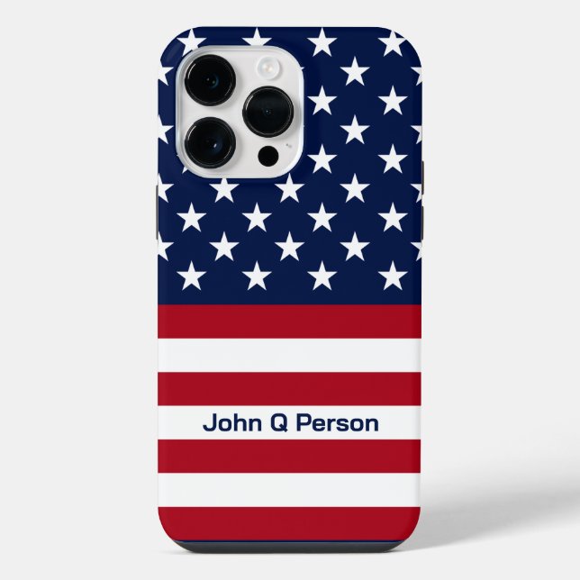 American Flag iPhone Case (Back)