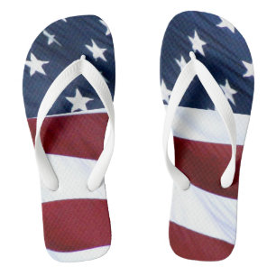 American flag jandals