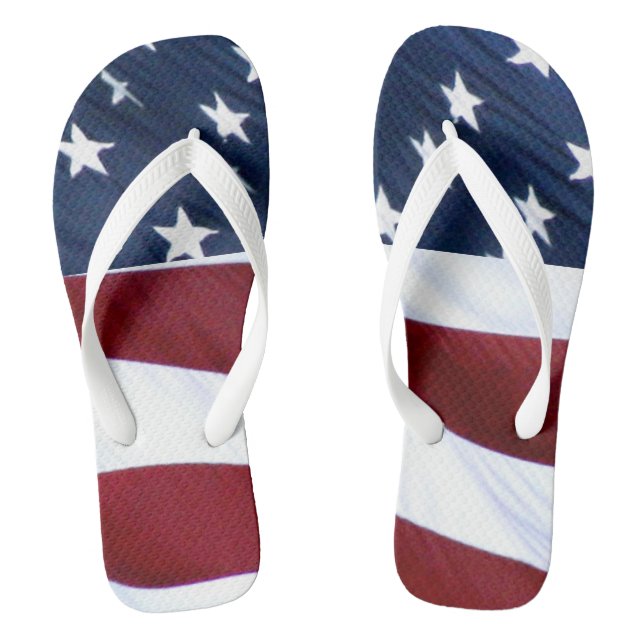 American flag jandals (Footbed)