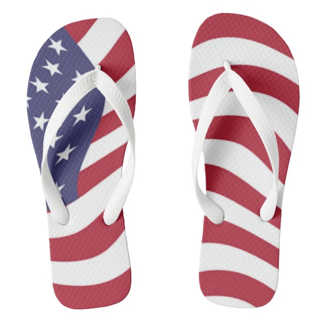 AMERICAN FLAG JANDALS (Footbed)
