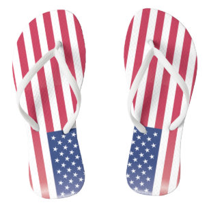 American Flag Jandals