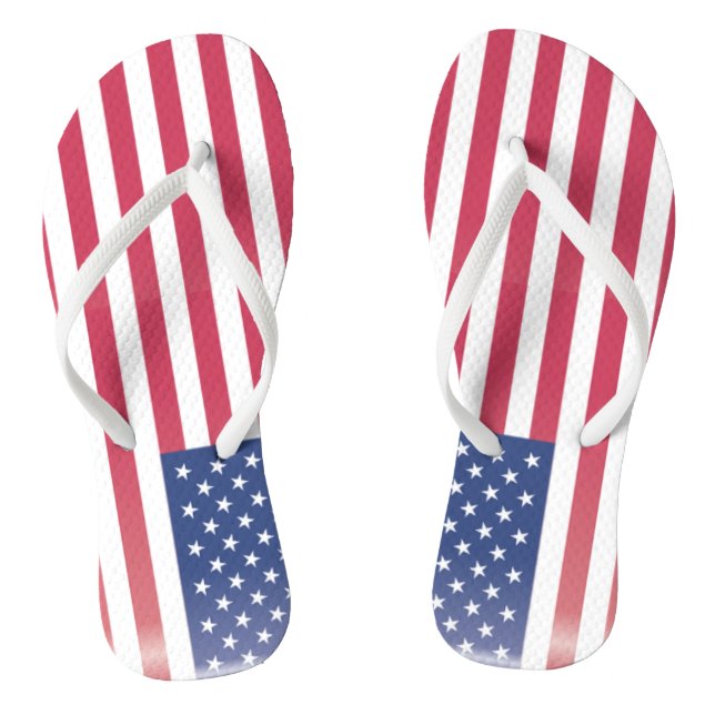 American Flag Jandals (Footbed)