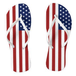 American Flag Jandals