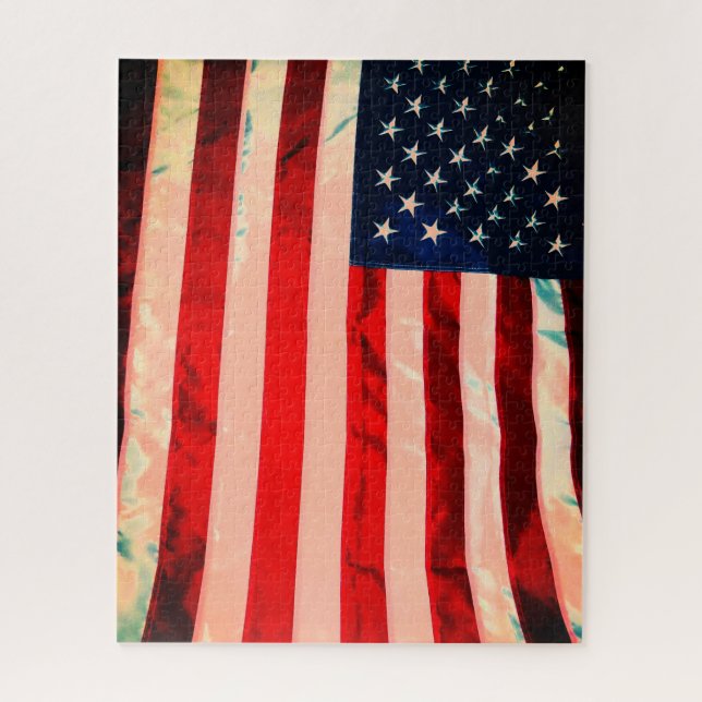 American Flag Jigsaw Puzzle (Vertical)
