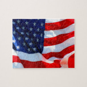 American Flag Jigsaw Puzzle