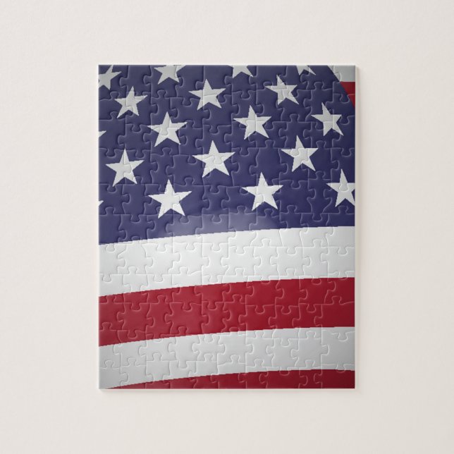 AMERICAN FLAG JIGSAW PUZZLE (Vertical)