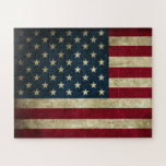 American Flag Jigsaw Puzzle<br><div class="desc">Size: 16" x 20" Puzzle with Gift Box, 56 Oversized Pieces It's always the small pieces that make the big picture! Turn favourite memories, designs, and quotes into a great game by making your own puzzle. Made of sturdy cardboard and mounted on chipboard, these puzzles are printed in vivid and...</div>