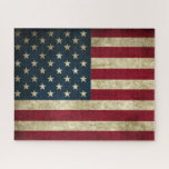 American Flag Jigsaw Puzzle<br><div class="desc">American Flag jigsaw puzzle.</div>