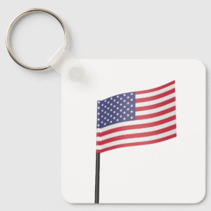 American flag key ring