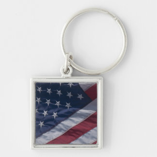 American flag. key ring
