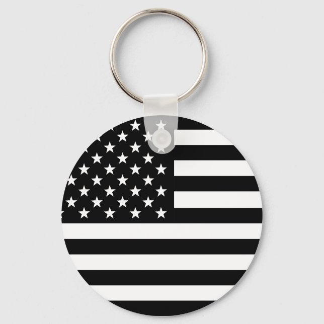 American Flag Key Ring (Front)