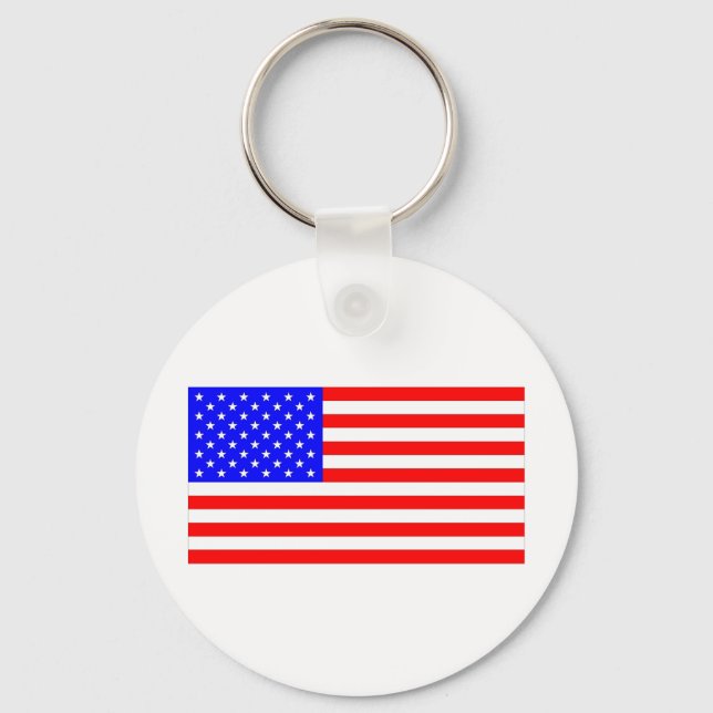 AMERICAN FLAG KEY RING (Front)