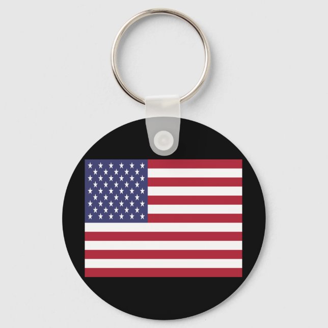 American Flag Keychain (Front)