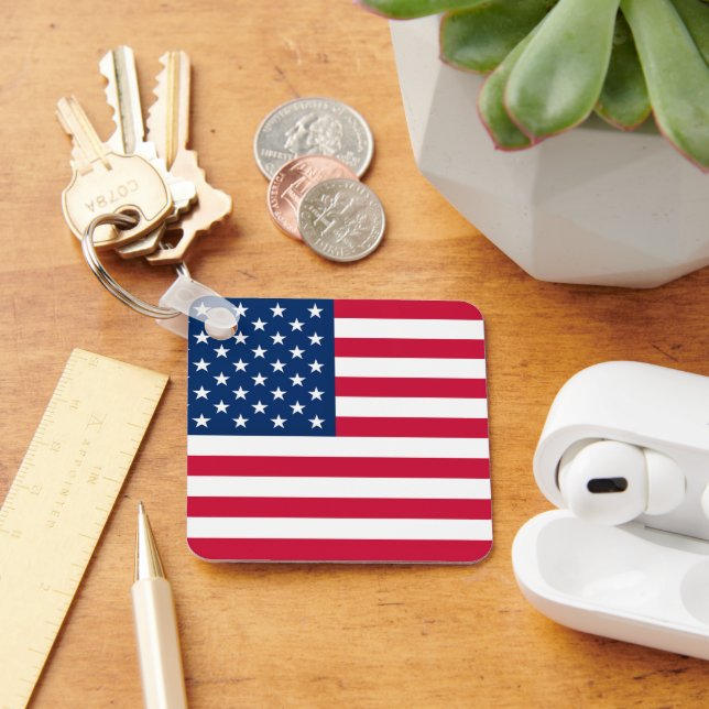 American Flag Keychain (Desk)