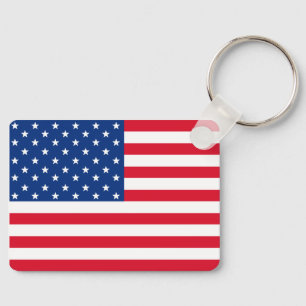 American Flag Keychain Gift