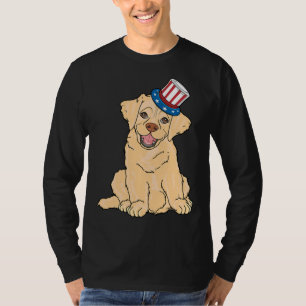 American Flag Labrador T-Shirt