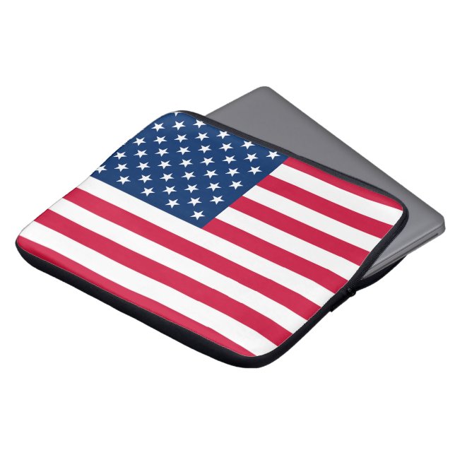 American Flag Laptop Sleeve (Front Top)