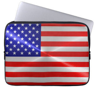 American Flag Laptop Sleeve