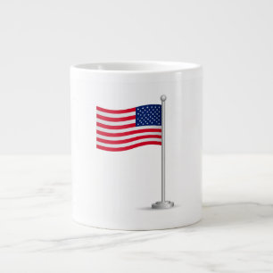 american flag large coffee mug