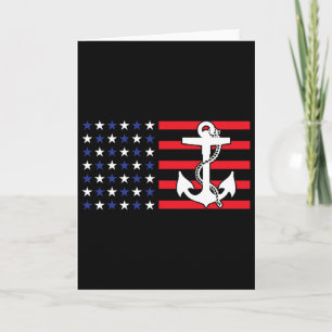 American Flag Ld Eagle 4th Of July Usa Patriotic M Card