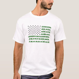 American Flag Locomotive Engineer Children Gift T-Shirt