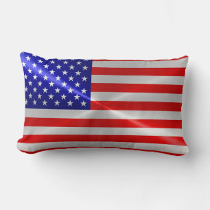 American Flag Lumbar Cushion