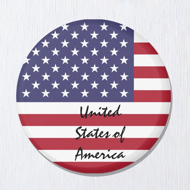 American flag Magnet, USA, Holiday, America Magnet (Creator Uploaded)