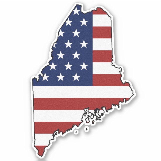 American Flag Maine (Front)