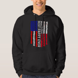 American Flag Malta Flag Best Pappy Ever Family Hoodie