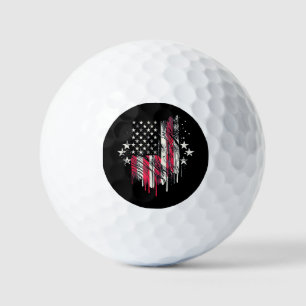 American Flag Mens USA Toddler American Flag 4th o Golf Balls