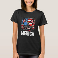 American Flag Merica French Bulldog 4th Of July