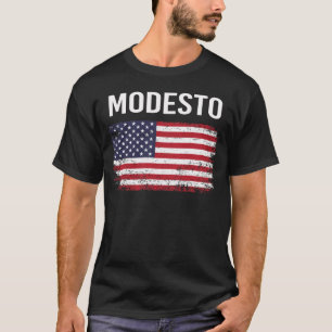 American Flag Modesto T-Shirt