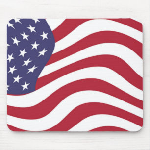 AMERICAN FLAG MOUSE PAD