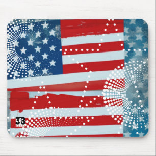 American Flag Mouse Pad