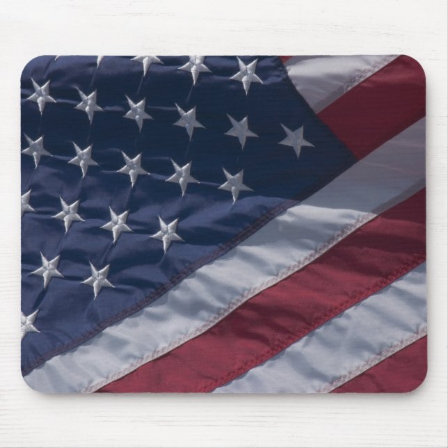 American flag. mouse pad (Front)